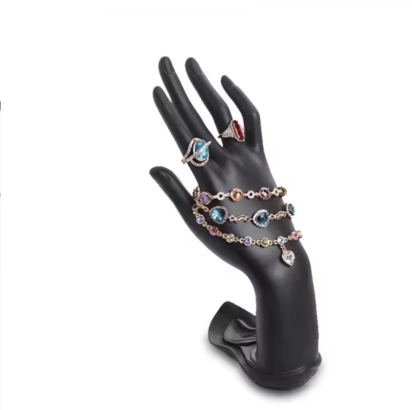 BAIMUDA Painting jewelry stand finger model for ring bracelet jewelry holder