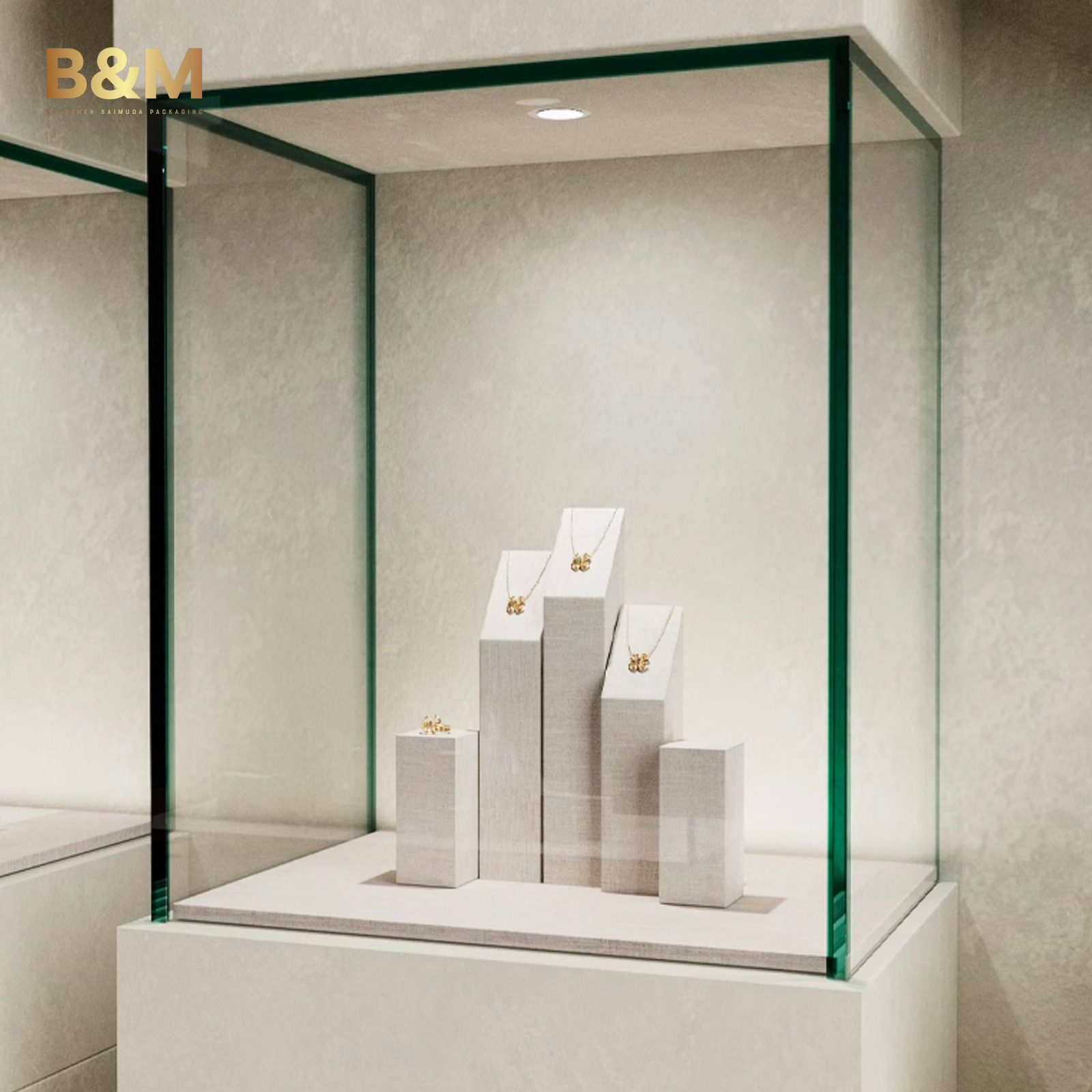 BAIMUDA Factory Jewelry Display Holder for Pendant Ring Earring Bangle Bracelet Showcase